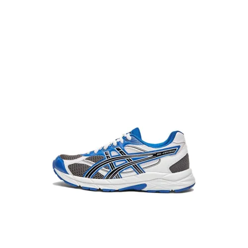 Asics Гель CONTANA GS Детские беговые кроссовки Низкий Топ Серый Синий Kids