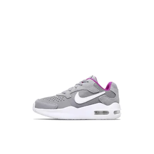 Nike Air Max Guile Аbrasion Resistant Дышащий Низкий Топ Детские Беговые Кроссовки Серый Children Возраст 3-7 Лет