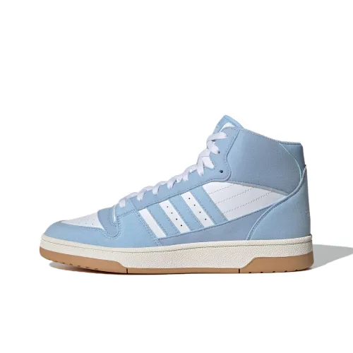 Adidas TURNAROUND Slip-resistant Abrasion-resistant MID Баскетбольные кроссовки Unisex Blue