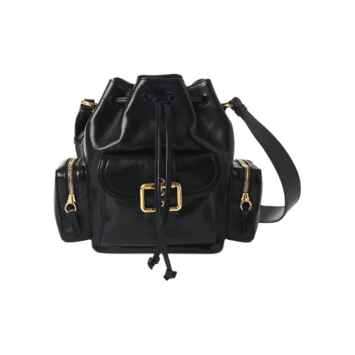 Chloe Сумка из кожи буйвола ведрообразная сумка сумка через плечо плечевая сумка женская черная