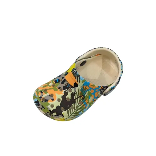 Crocs Детские перфорированные тапочки Low Top Vanilla Color Kids