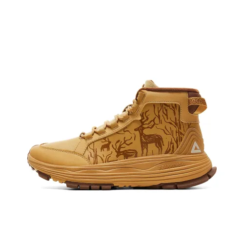PEAK Casual High Top Tobacco Brown Men's