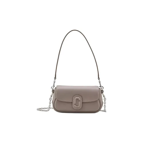MARC JACOBS Smooth Leather Portable Crossbody Bag Shoulder Bag Women's Concrete Gray