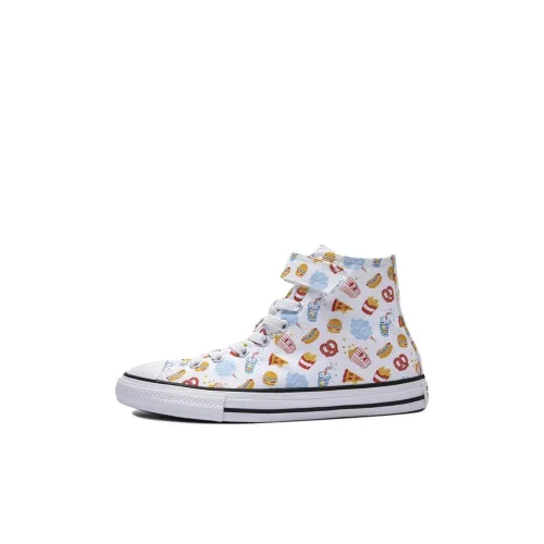 Детские кеды Pre School Converse High Top KIDS белые