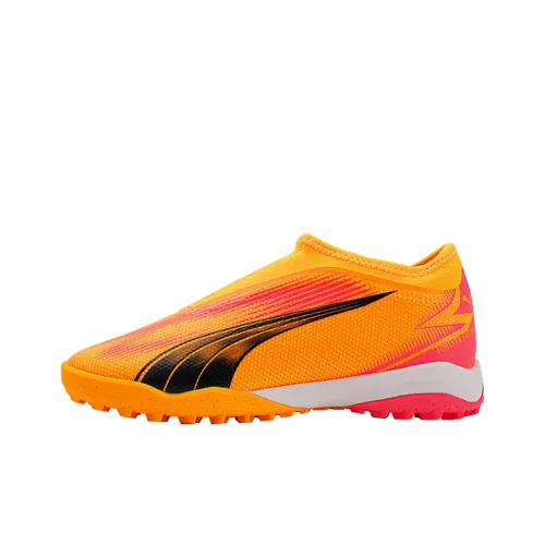 PUMA Ultra Pro Детская футбольная обувь Низкий топ Оранжевый Школьный возраст