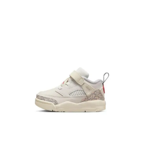 Джордан Spizike Low TD Амортизаторы Ущетинистый Резистентный Низ Резистентный Низ Топ Обувь для малышей Белый Младенец И Малыш