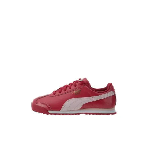 PUMA Roma Basic Glitter Jr Детские Тренировочные Кроссовки Красный Розовый Jr