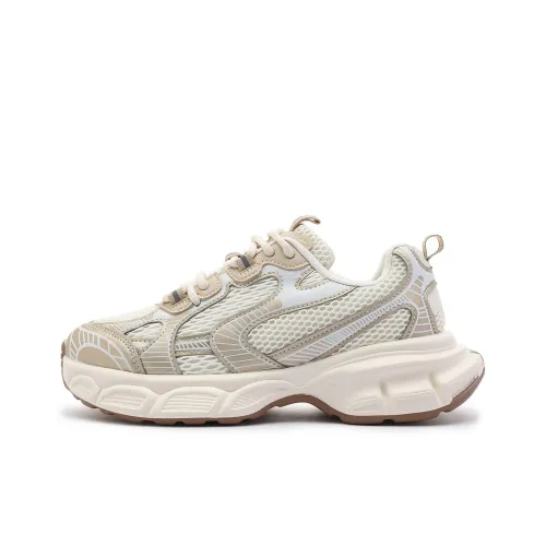 PAUL FRANK Амортизация Высота Увеличение Устойчивость к Износу Легкий Мат Низкий Топ Повседневная Обувь Женская Бежевая