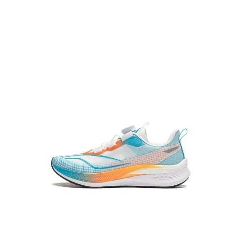 LINING YOUNG Red Rabbit 7 PRO YOUNG Детские беговые кроссовки Низкий верх Стандартный Белый/Дельфин Синий Kids