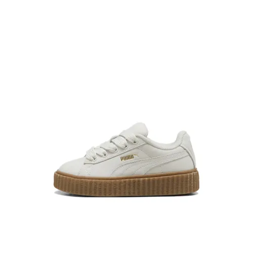 PUMA Creeper Phatty Детские Скейтбординги Низкий Топ Белый Для Детей дошкольного возраста