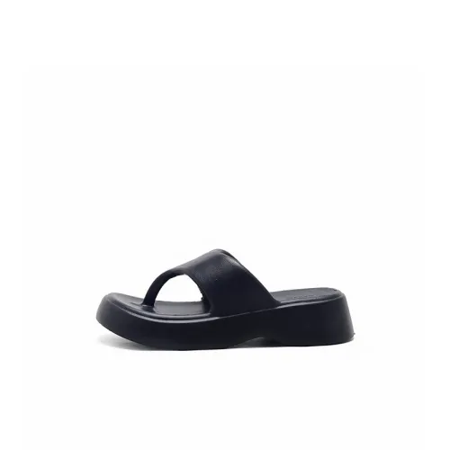 SNOOPY Шлепанцы Женские Черные