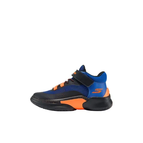 Skechers Kids BOYS Детские беговые кроссовки MID Топ Синий/Черный Kids