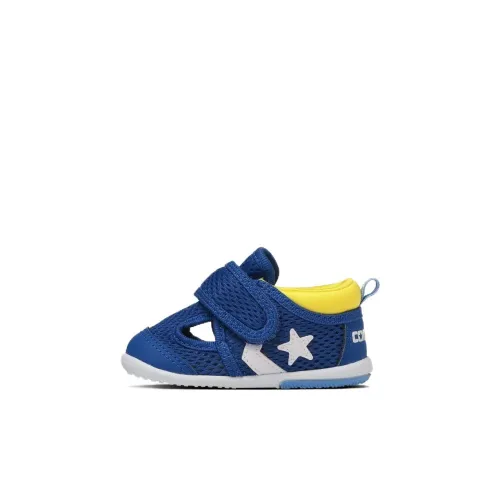 Малыш Converse Little Summer 9 Low Топ Обувь для малышей Синий Желтый Японская версия