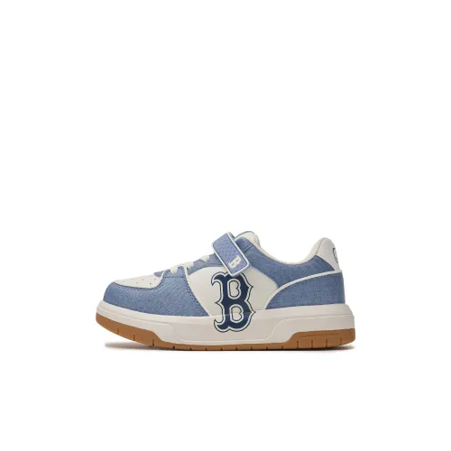 Mlb Base Logo Chunky Liner Баланс Низкий Топ KIDS Lifestyle Shoes Синий Дети Возраст 3 7 Лет