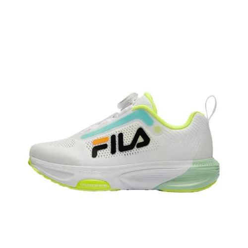 FILA KIDS BOA Низкий Топ Тренировочные Кроссовки Белые Подростки