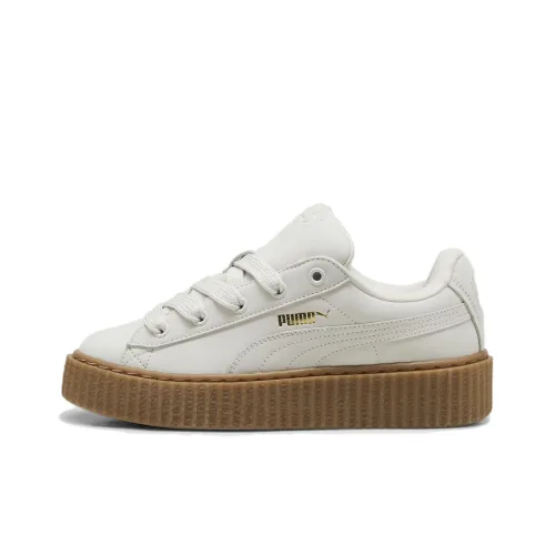 FENTY x PUMA Creeper Phatty Low Топ Детские Скейтбординги Белый Подростки