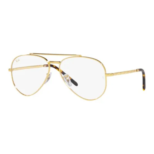 RayBan Металл Aviator Оправа для очков Унисекс Золото