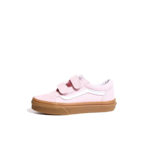 Vans Old Skool Collection Детские Скейтбординги Низкие Топы Розовые Kids
