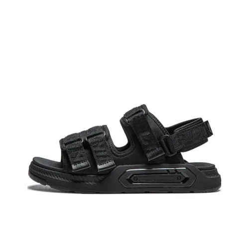 LINING YOUNG Sports Life Collection Детские сандалии Черные Школьный возраст