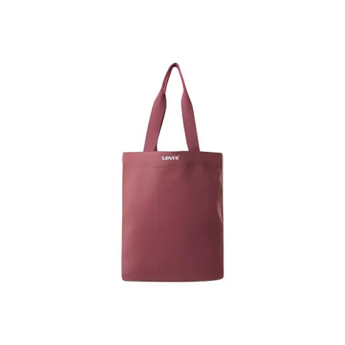 Levi's Хлопок Тоут Сумка Сумка для покупок Сумка на плечо Сумка обычная мужская темно-красная