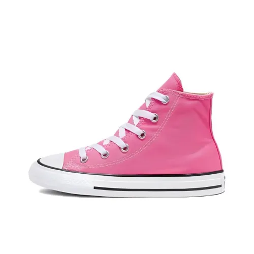 Converse Chuck Taylor All Star Детские кеды High Топ Розовый Школьный возраст