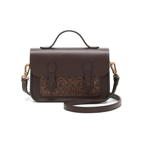 SNOOPY ПУ (полиуретан) Сумка через плечо Стандартная Женская Кофейная