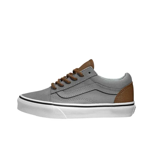 Vans C L 'Иней GREY' Низкий Топ Детские Скейтбординги Серый Подростки