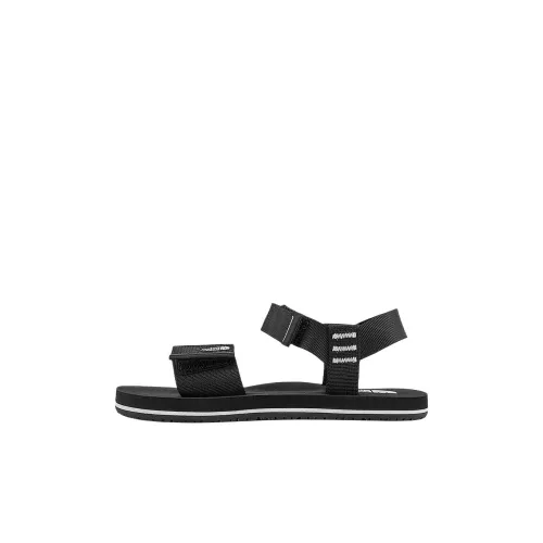 The North Face Slip-resistant Shock Absorbers Children's Sandals Black Children's