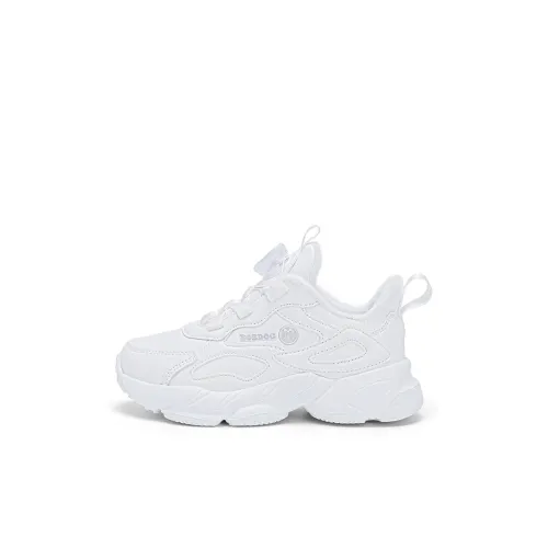 BOBDOG Противоскользящие Амортизирующие Устойчивые к износу Термические Детские Беговые Кроссовки Белый Флис Подкладка DQgt6799 Детский