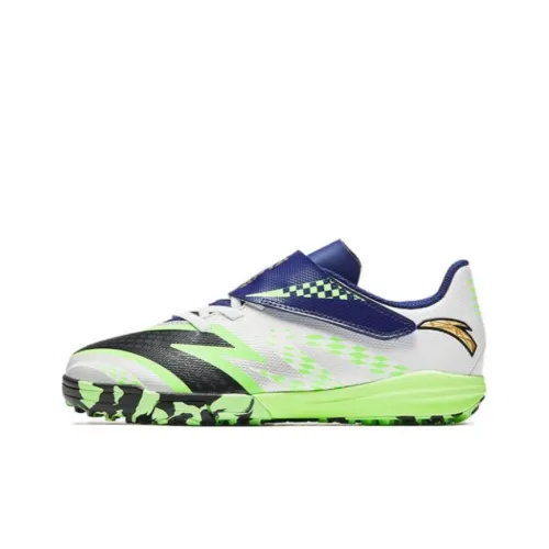 Antakids Slip-resistant Anti KICK Амортизация Устойчивость к истиранию Низкий топ Детская футбольная обувь Белый Черный Зеленый