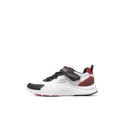 Skechers Kids Беговые кроссовки Низкие Белые Черные Красные для детей