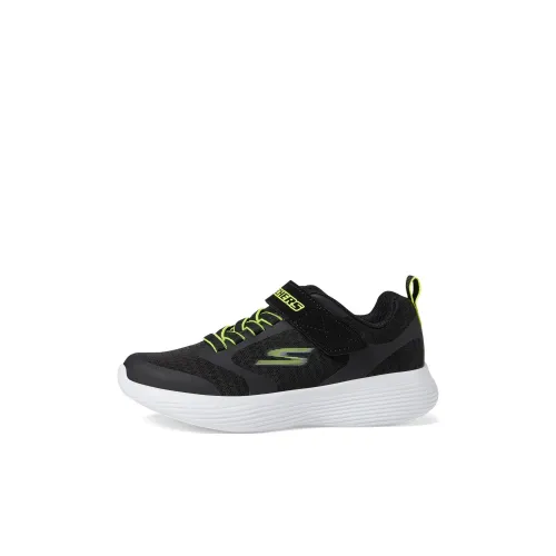 Skechers Kids Низкий Топ Детские Лайфстайл Обувь Черный Желтый Детский