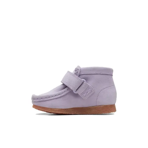 Clarks Wallabee Low Cut Детские ботинки Светло-фиолетовый Детский