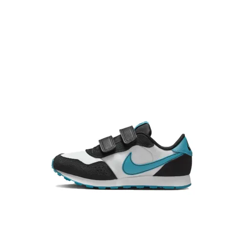 Nike MD Valiant Детская повседневная обувь Низкий топ PEAK Белый/Черный/Аквамарин Kids