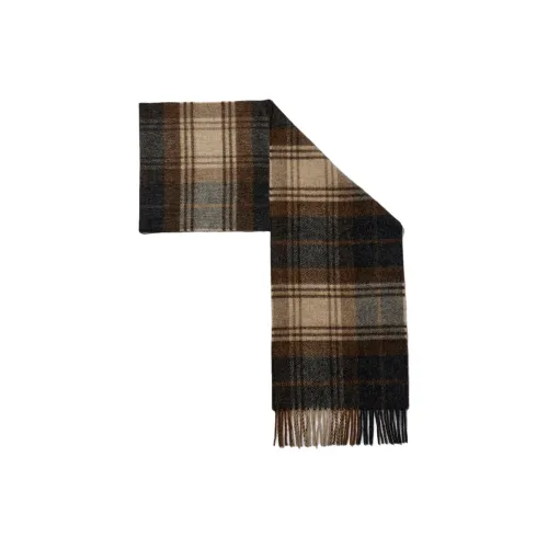 NORSE PROJECTS Вязаные шарфы из мериносовой шерсти Мужской Коричневый
