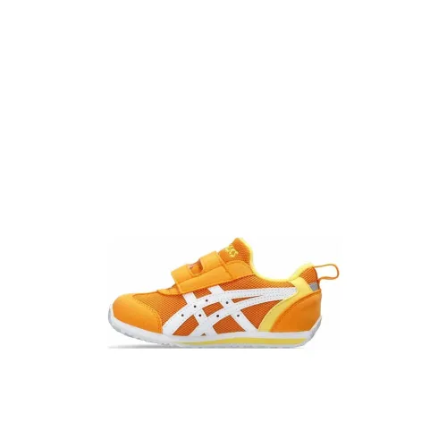 Asics MINI KT ES 3 Дышащий And Легкий Низкий Топ Малыша Обувь Оранжевый Белый