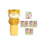 Милый тигр, волшебный штамп (60 стикеров + книга с активностями)