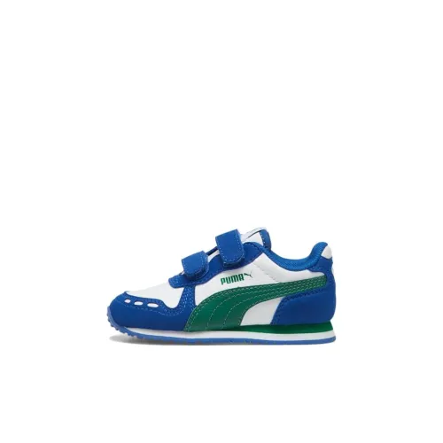 PUMA Cabana Racer SL 20 Low Топ Обувь для малышей Сине-белый Зеленый Infant And Toddler