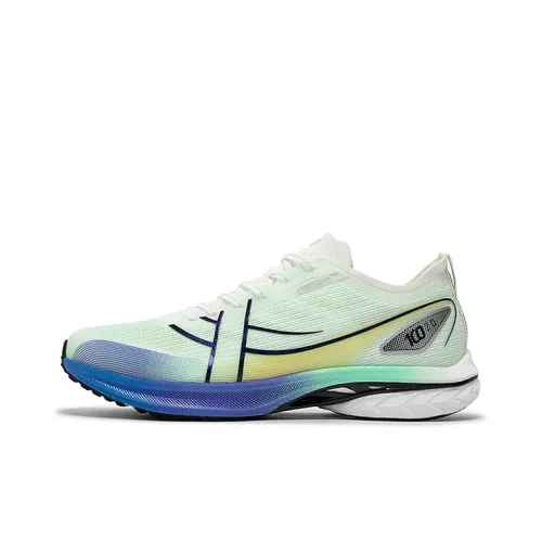 XTEP Детская беговая обувь, низкий топ, белый фиолетовый, унисекс