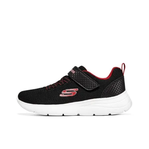 Беговые кроссовки Skechers Kids Low Top Черные Красные для школьников