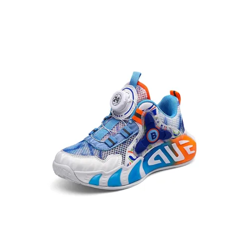 ZIJIAN Вращающийся замок сетка дышащая сбалансированный легкий детские баскетбольные кроссовки для малышей