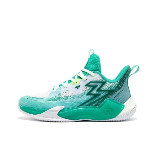 361°KIDS DVD Детские баскетбольные кроссовки Low Топ Озеро Бирюзовый / 361 градус белый / Sea Бирюзовый Унисекс