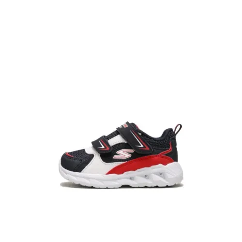Skechers Kids Magna Lights Low Топ Обувь для малышей Синий красный Infant And Toddler