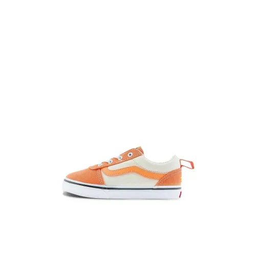 Vans Ward Slip On противоскользящая устойчивая к истиранию легкая низкий топ обувь для малышей апельсин для новорожденных и малышей