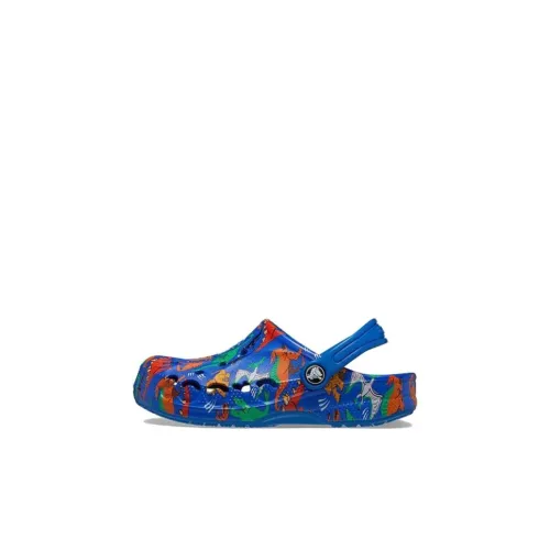 Crocs Устойчивая к истиранию Низкая Обувь для малышей Темно-синий Baby