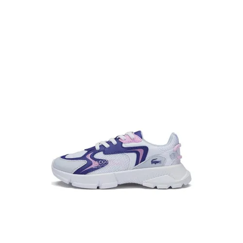 LACOSTE Collaboration Низкий Топ KIDS Lifestyle Shoes Белый Синий Дети Возраст 3-7 Лет