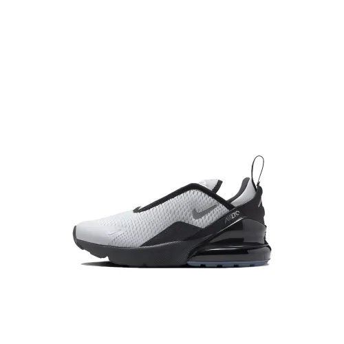 Nike Air Max 270 Low Топ Детские беговые кроссовки Черно-серый для детей 3-7 лет