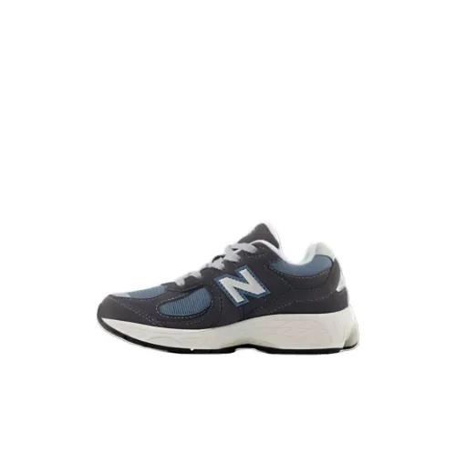 New Balance NB 2002R Амортизация Износостойкий Низкий Топ Детская Беговая Обувь Синий Серый Малыш