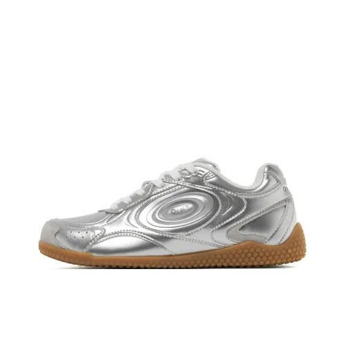 Ocai Casual Low Top Matte Silver Women's