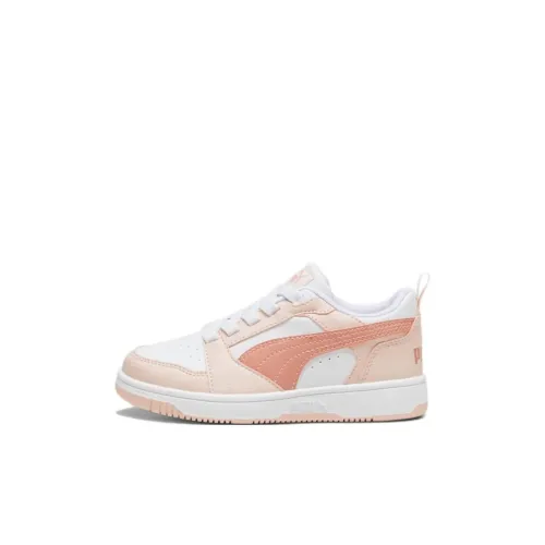 PUMA Rebound v6 Low Топ Детские Скейтбординги Светло-розовый Детский